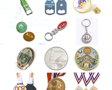 Kunguo Crafts create various personalized metal products.
