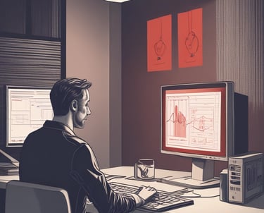 a man riding a skateboard down the side of a ramp