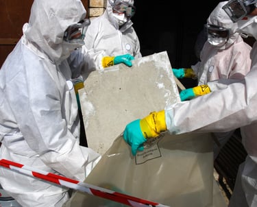 a group of people in white suits and white gloves