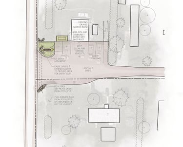 a drawing of a map of a building