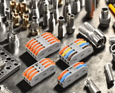Wago Connector, Push Connector, Terminal Connector 