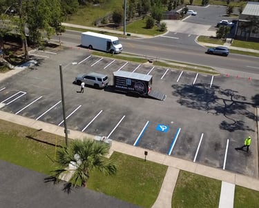 Parking Lot Line Striping