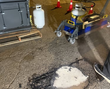 Infrared Pot Hole Repair