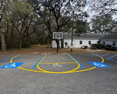 Parking lot line striping service Tallahassee FL