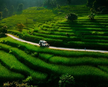 Terrace farming of Kagay