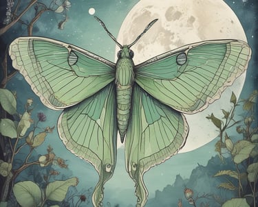 luna moth