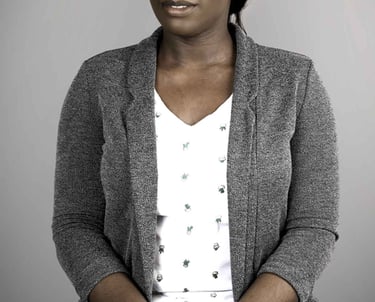 Portrait professionnel femme cadre pour profil LinkedIn