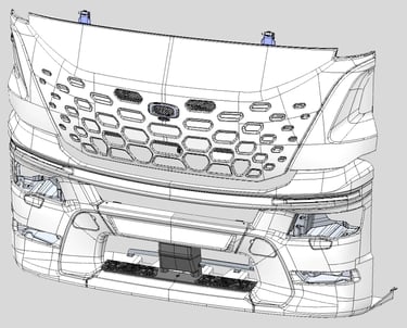 Koorosh-Shojaei-QHM-AERO-H2-truck-exterior-panel-production
