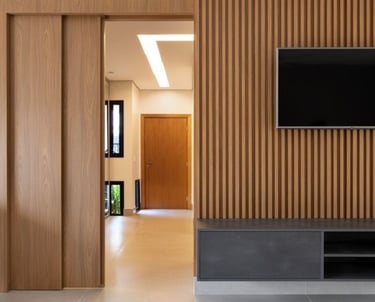 PVC Fluted panels for interior