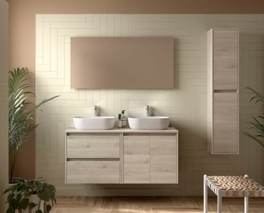 2 Door and 2 draw bathroom furniture