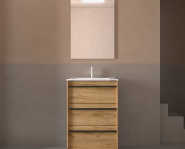 Floor standing bathroom furniture