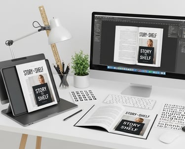 eBook and print formatting for clean, readable, professional book layouts