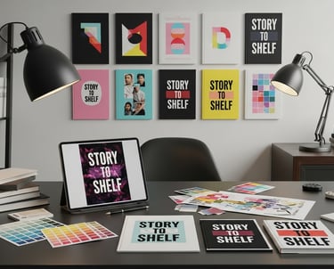 Custom book cover design for authors to boost visibility on Amazon & beyond