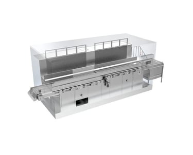 fluidized bed freezer