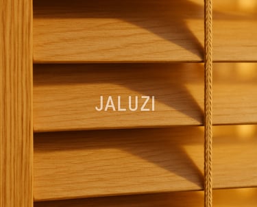 ahşap jaluzi