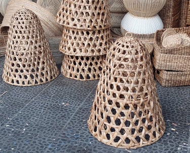 water hyacinth pendant lamp