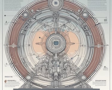 A person holding a smartphone with a financial application open on the screen, standing outside a modern glass building. The background shows a plaza with trees and pedestrians.