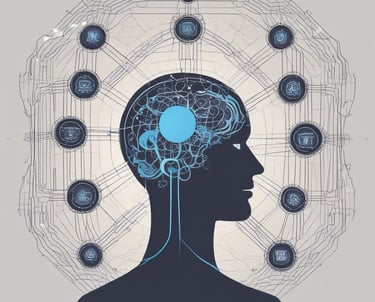 A diverse group of professionals collaborating on AI projects.