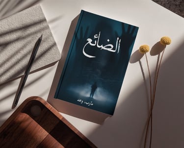 كيف بدأت رواية الضائع: من فكرة إلى كتاب مطبوع