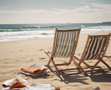 A storefront featuring services like money transfer, cheque cashing, and bureau de change. The awning prominently displays 'International Money Transfer' and various notices and advertisements are visible around the entrance. Adjacent to the entrance, fresh produce from a fruit vendor can be seen. The overall setting suggests a busy street, likely in an urban area.