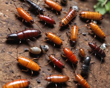 Insectes rampants