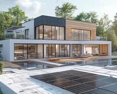 Diseño arquitectónico y planificación sostenible para residencia en la Riviera Maya