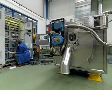 Pusher Centrifuge maintenance