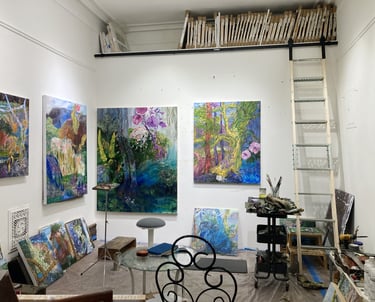 contemporary landscape painting