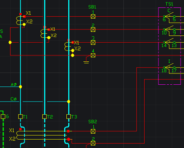 Electrical Schematic Cad Drawing