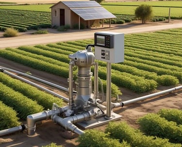 avinya technologies solar pump management system