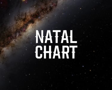 Natal Chart Reading using Astrology, Cards of Truth, Human Design or Gene Keys