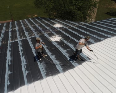 spray roof coating houston