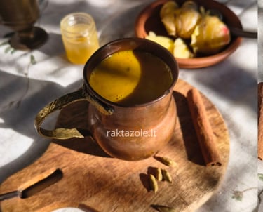 Auksinis pienas  receptas imunitetui stiprinti