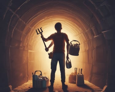 a man riding a skateboard down the side of a ramp