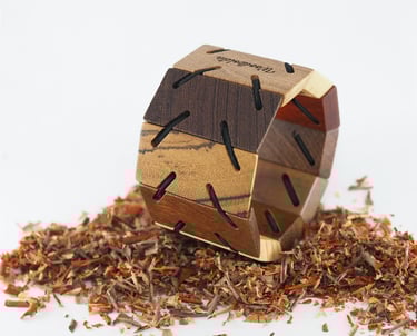 wooden bracelet made from various woods