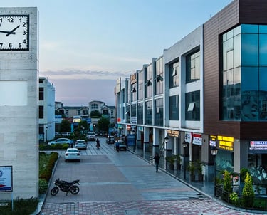 Clocktown market New Chandigarh