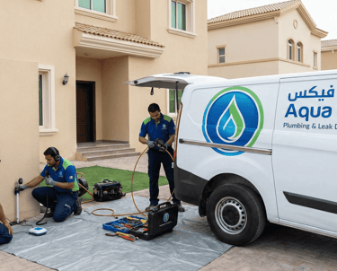 أكوا فيكس" في عالم السباكة وكشف تسربات