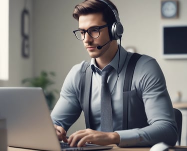 Virtual Assistant Scheduling Appointments for a Client