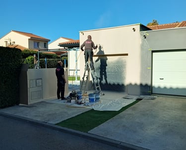 Peinture au pistolet airless