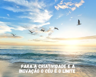 Imagem ilustrativa para simbolizar a criatividade e a inovação.