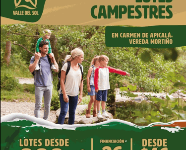 Lotes Campestes Carmen de Apicala Valles del Sol