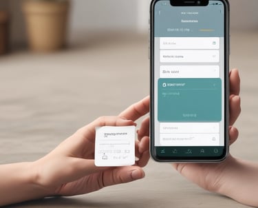 Mobile lead form interface optimized for local service ads