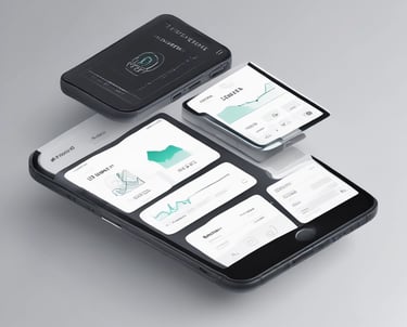 A designer sketching brand concepts on a digital tablet.