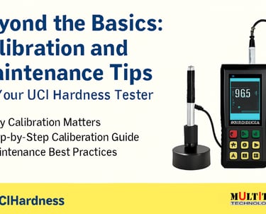 UCI Hardness Tester Calibration