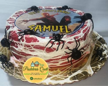 pasteleria queti torta personalizada spiderman niño lima peru