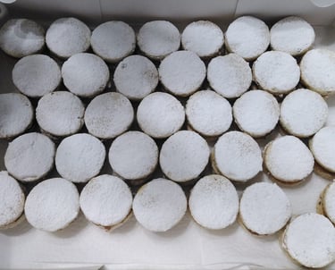 mini alfajores pasteleria queti lima