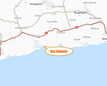 Le Helleux entre Sainte Anne et Saint François