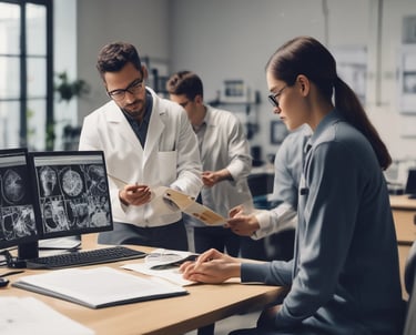 researchers doing research images