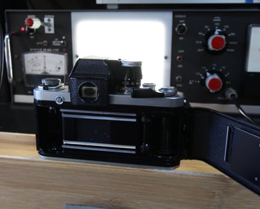 Nikon camera on final test for faulty shutter