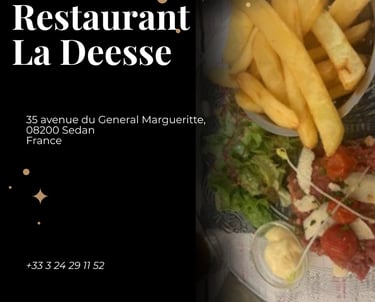 Restaurant la Deesse à Sedan
